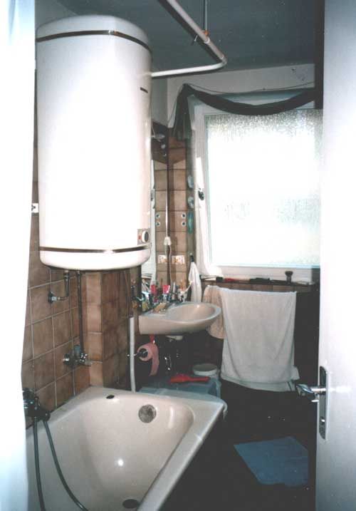 Vor der Renovierung links